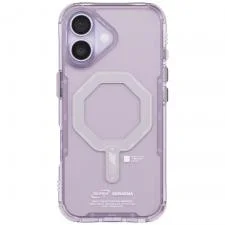 Carcasa Skinarma Saido cu MagSafe compatibila cu iPhone 17, Lila