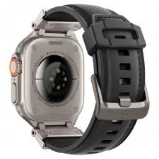 Curea Spigen DuraPro Armor PU compatibila cu Apple Watch 4/5/6/7/8/9/SE/Ultra1/2 42/44/45/49mm Black