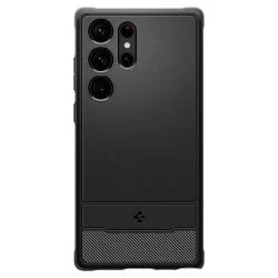 Carcasa Spigen Rugged Armor compatibila cu Samsung Galaxy S23 Ultra Matte Black