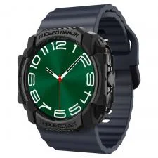 Carcasa Spigen Rugged Armor compatibila cu Samsung Galaxy Watch Ultra 47mm Matte Black