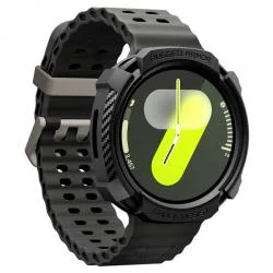 Carcasa protectie Spigen Rugged Armor compatibila cu Samsung Galaxy Watch 8 40mm, Negru