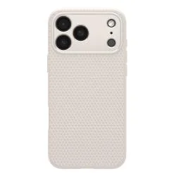 Carcasa Spigen Liquid Air compatibila cu iPhone 17 Pro, Bej