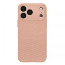 Carcasa Spigen Liquid Air compatibila cu iPhone 17 Pro Max, Roz