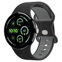 Curea Spigen Nano Pop compatibila cu Google Pixel Watch 4 / 3, 45mm, Negru