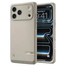 Husa Spigen Classic LS cu MagSafe compatibila cu iPhone 17 Pro Max, Stone