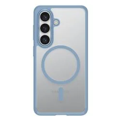 Carcasa Spigen Ultra Hybrid Mag cu MagSafe compatibila cu Samsung Galaxy S26 Plus, Transparent / Albastru