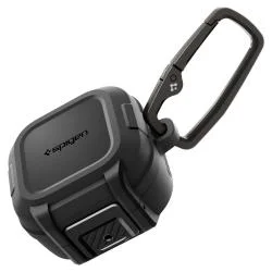 Carcasa Spigen Lock Fit compatibila cu Samsung Galaxy Buds 4 / 4 Pro, Negru