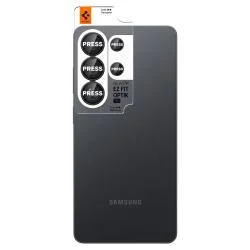 Set 2 folii protectie sticla securizata camera foto Spigen Glass.tR EZ Fit Optik Pro HD compatibila cu Samsung Galaxy S26 Ultra, Negru