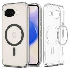 Carcasa Spigen Ultra Hybrid cu MagSafe compatibila cu Google Pixel 10a, Negru / Transparent