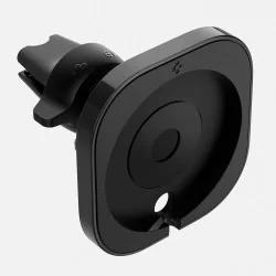 Suport auto Spigen MagFit, AirVent Mount, compatibil MagSafe, rotire 360 grade, Negru