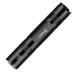 Lanterna ultraviolete Superfire Z01 UV, 365 nm, 3W, 1400 mAh, IP44, verificarea autenticitatii documentelor, urmele animalelor, Negru