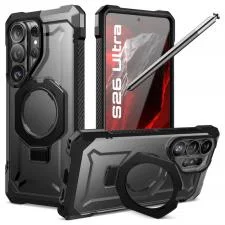 Carcasa Supcase UB Grip Mag cu MagSafe compatibila cu Samsung Galaxy S26 Ultra, Negru