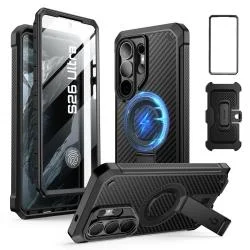 Carcasa 360 grade Supcase Unicorn Beetle Pro cu MagSafe compatibila cu Samsung Galaxy S26 Ultra, Aramid