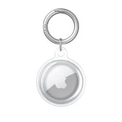 Husa de protectie TECH-PROTECT Icon compatibila cu Apple AirTag Clear