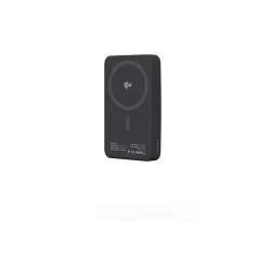 Baterie externa magnetica TECH-PROTECT LifeMag PB24 Qi2, 10000 mAh, Compatibila MagSafe, 15W, Cablu USB-C 30cm inclus, Negru