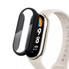 Carcasa cu protectie ecran TECH-PROTECT Defense 360 compatibila cu Xiaomi Mi Band 8 / 8 NFC Black