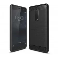 Husa TECH-PROTECT TPUCARBON Nokia 6 Black