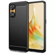 Carcasa TECH-PROTECT TPUCARBON compatibila cu Oppo Reno 8T Black