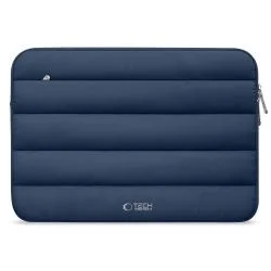 Husa TECH-PROTECT Fluffy compatibila cu laptop 13/14 inch Navy