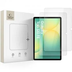 Set 2 folii sticla TECH-PROTECT Glass Fit+ compatibil cu Samsung Galaxy TAB S7 / S8 / S9 11.0inch/ S9 FE / S10 FE 10.9inch Clear