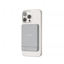 Baterie externa cu suport TECH-PROTECT LifeMag PB15 5000 mAh, Compatibila MagSafe, 7.5W, Cablu USB-C 30cm, Gri