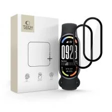 Set 2 folii sticla TECH-PROTECT Glass Flex+ compatibil cu Xiaomi Mi Band 10/10 NFC Black