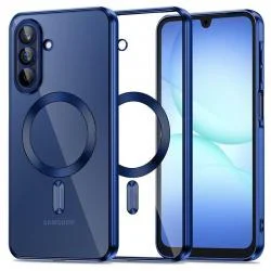 Carcasa Tech-Protect MagFlex cu MagSafe compatibila cu Samsung Galaxy A17 4G / 5G, Twilight Navy