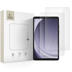 Set 2 folii protectie Tech-Protect Glass Fit Plus compatibile cu Samsung Galaxy Tab A9 / A11, 8.7 inch, Transparent