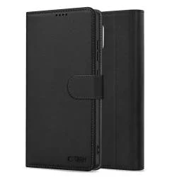 Carcasa Tech-Protect Wallet compatibila cu Xiaomi 15T, Negru