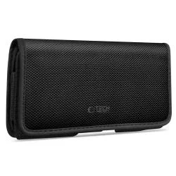 Husa universala pentru telefon Tech-Protect SM90, Nailon, 5.8–6.8 inch, Negru