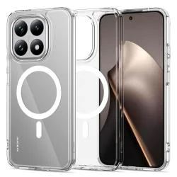 Carcasa Tech-Protect Flexair Hybrid cu MagSafe compatibila cu Xiaomi 15T, Transparent