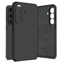 Carcasa Tech-Protect Silicone cu MagSafe compatibila cu Samsung Galaxy S26, Negru