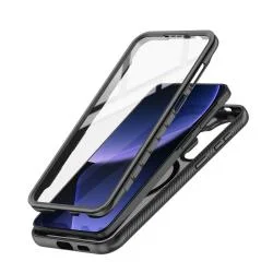 Carcasa 360 grade Tech-Protect Defense cu MagSafe compatibila cu Samsung Galaxy A57 5G, Negru