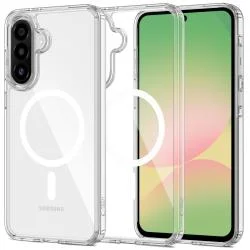 Carcasa Tech-Protect FlexAir Hybrid cu MagSafe compatibila cu Samsung Galaxy A37 5G, Transparent