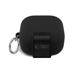Carcasa Tech-Protect Slim Hook compatibila cu Samsung Galaxy Buds 4 / 4 Pro, Negru