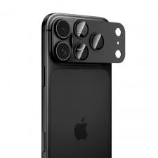 Protectie camera foto Tech-Protect Camfull Fit Plus compatibila cu iPhone 18 Pro Max, Negru
