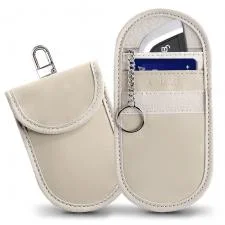 Husa Tech-Protect KLR100 Keyless RFID Signal Blocker Caffe Latte