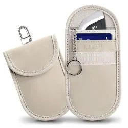 Husa Tech-Protect KLR100 Keyless RFID Signal Blocker Caffe Latte