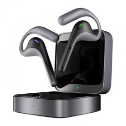 Casti wireless TIMEKETTLE W4 Pro cu functie de traducere, Noise Cancelling, Autonomie 6h, Gri