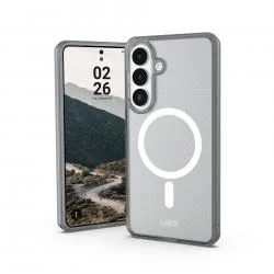Carcasa UAG DOT cu MagSafe compatibila cu Samsung Galaxy S26 Plus, True Clear Ice / Ash
