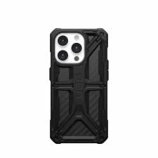 Carcasa UAG Monarch compatibila cu iPhone 15 Pro Carbon Fiber