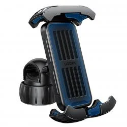 Suport universal bicicleta UGREEN LP494, Compatibil cu telefoane de maxim 6.8 inch, Rotire 360 grade, Negru
