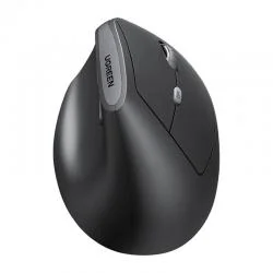 Mouse wireless UGREEN MU001, 6 butoane, Bluetooth 5.0, Wireless, 4000 DPI, 1x AA, Negru