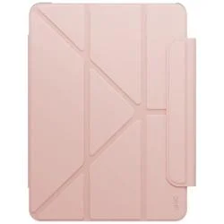 Husa UNIQ Camden Lite compatibila cu iPad Air 11 inch 2024/2025/2026, iPad Air 10.9 inch 2020/2022, Roz