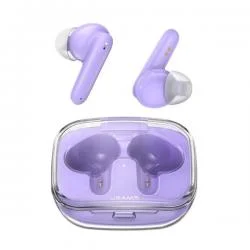 Casti wireless USAMS US-BE16, Bluetooth 5.3, Autonomie 6h, Albastru