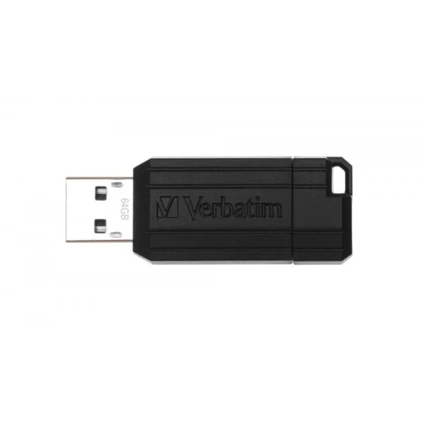 Memorie USB Flash Drive Verbatim SnG PinStripe, USB 2.0, 64 GB, Negru 1 - lerato.ro