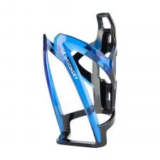 Suport bicicleta pentru bidon apa Wozinsky WUR-01BB, PC, 135 x 77 mm, Negru / Albastru