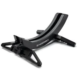 Suport depozitare bicicleta Wozinsky WSR-02, Latime reglabila, Baza antiderapanta, ABS, Negru