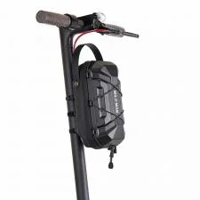 Geanta pentru trotineta WildMan GD6X Plus, Waterproof, Montare pe cadru, 3L, 205 x 103 x 98 mm, Negru