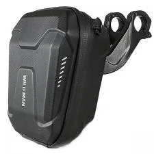 Geanta pentru bicicleta WildMan E8, Waterproof, Montare pe ghidon, 3L, 25.5 x 21 x 12.5cm, Negru